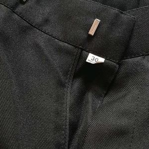 Women Black Formal Trousers