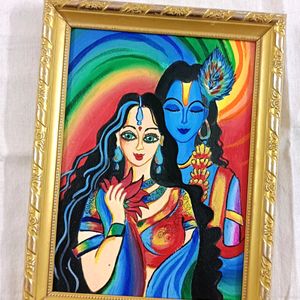 Radha Krishna Painting