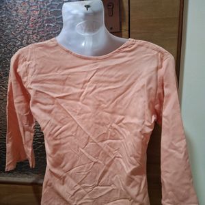 Coral Festive Top