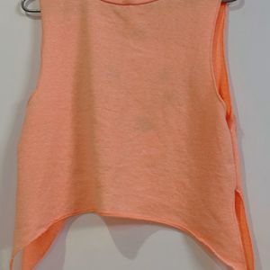 Orange Crop Top