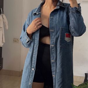 Patch Denim Jacket