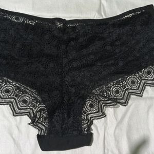 Stylish Net Black Panty