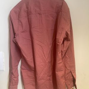 New Cantabil Peach Color Shirt