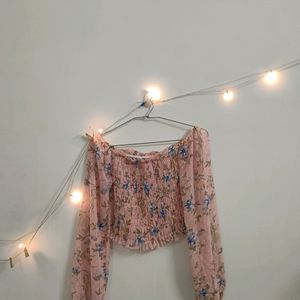 Chic Floral Boho Top