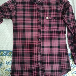 M Size Cheak Shirt