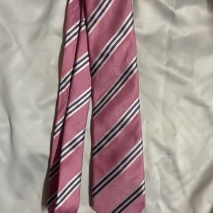 Pink Stripe Necktie