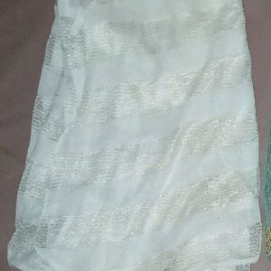 White Dupatta