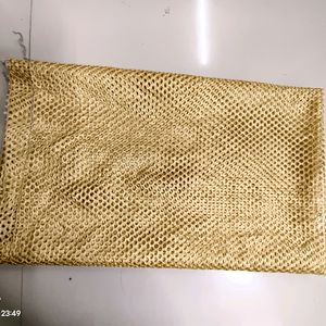 Golden Net Dupatta Full Size 03