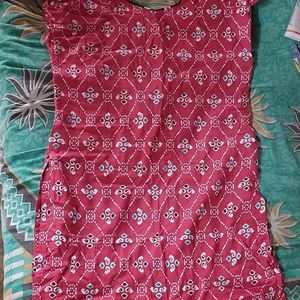 Pure Cotton Printed Kurti