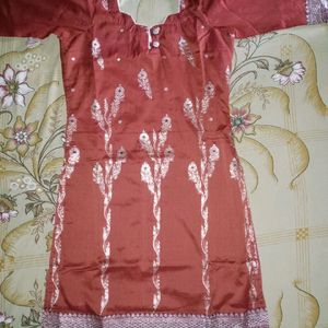 Combo Of Two Silk Kurti