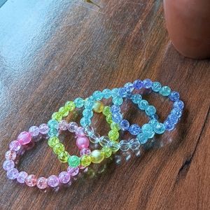 Beautiful Crackle Bead Bracelet (1pc)