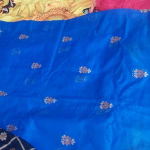 Blue Saree