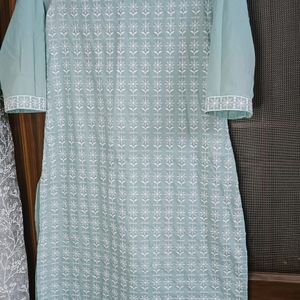 Cotton Chikankari Kurta