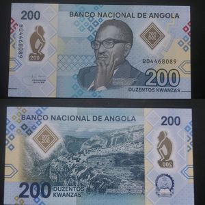 Angola 200 Kwanzas Polymer Banknote