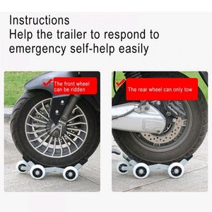 Emergency Two -three Wheeler Tire Booster, Support