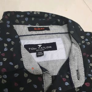 (TOM TAILOR)Branded 12 Years Boys Formal Shirt