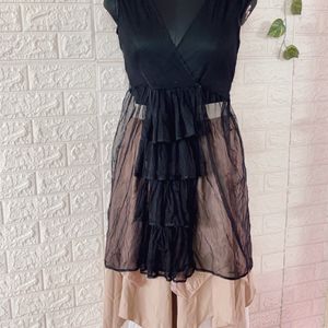 Black Sheer Tunic