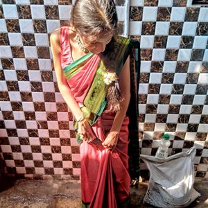 Saree With steached Blouse