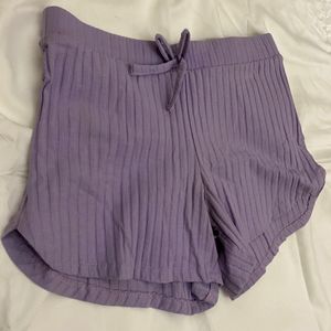 Lavender Colour Shorts