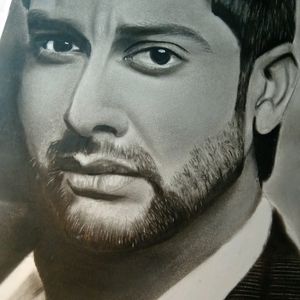 Portrait Art Work Handmade Draw