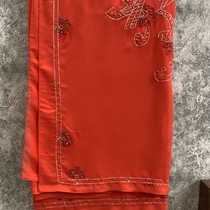 Embroidery Saree