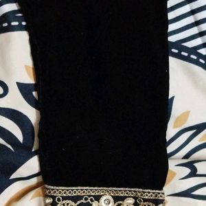 SALE....!!!Velvet Black Kurti🖤