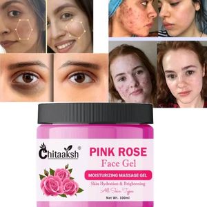 Pink Rose Face Gel suitable for women and Men
