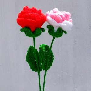 Crochet Rose Flowers / Handmade