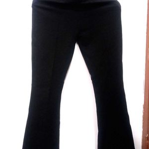 Black Flare Trouser