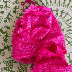 Pink Lingerie | Bra And Panty Set