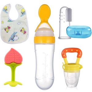 5-in-1 Baby Feeding and Teething Essentials Set –