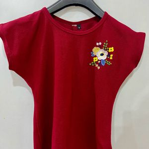 Maroon Top - Size S