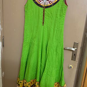 Flared Anarkali Kurta Set