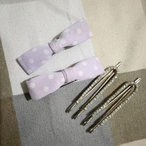 Two Pairs Of Hair Pin