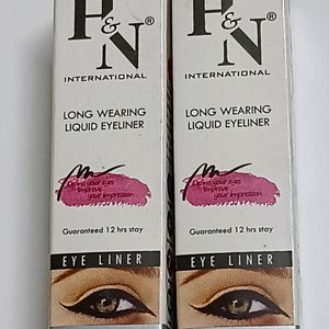 H&N Eyeliner Black Color Pack Of 2