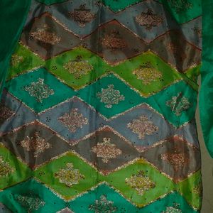 Banarsi Multi Colour Dupatta Set