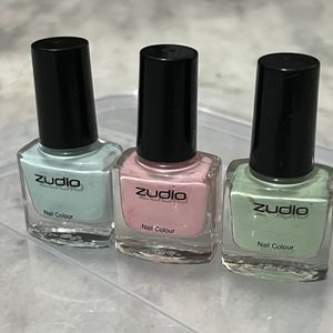 Nail Polish Set Of 3 From  Zudio