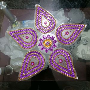 Artificial Rangoli Hand Made