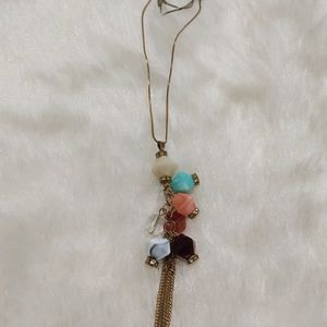 Crystal Pendant With Chain