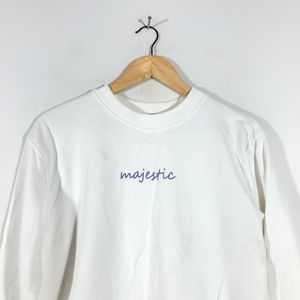 White Printed T-Shirt (Women’s)