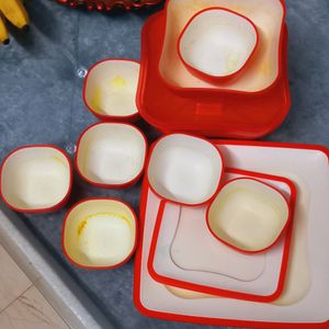 Microwave Dinner Set USED