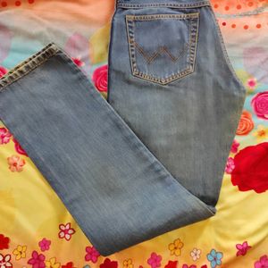 Wrangler Ladies Jeans , Blue Denim 30" Waist