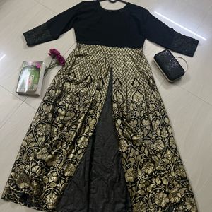 XL Black  Anarkali Kurti