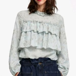 Zara Frill Tops