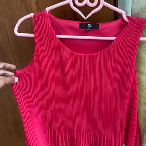 Cute Flowy  Pink Sleeveless Top