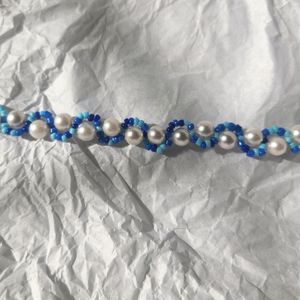 Pearl Bracelet ( Blue 🌊)