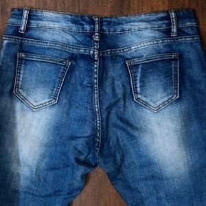 Blue Denim Pearl Jeans