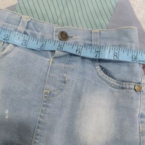 Denim Skirt For Kids