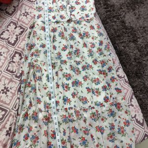 White Floral Frock For Girls  (❗PRICE DROP❗)