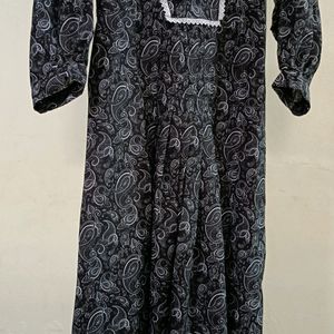 Muslin Maxi Dress